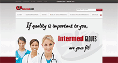 Desktop Screenshot of intermedgloves.com